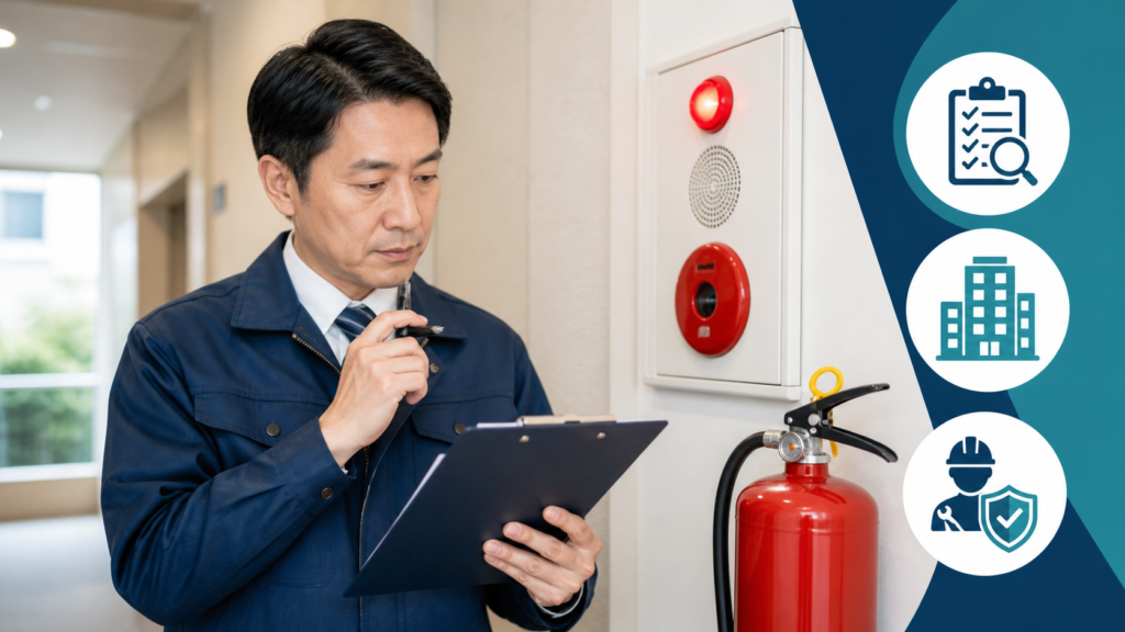 消防設備点検を依頼するときの選び方｜見積もり・資格・報告書の確認ポイント